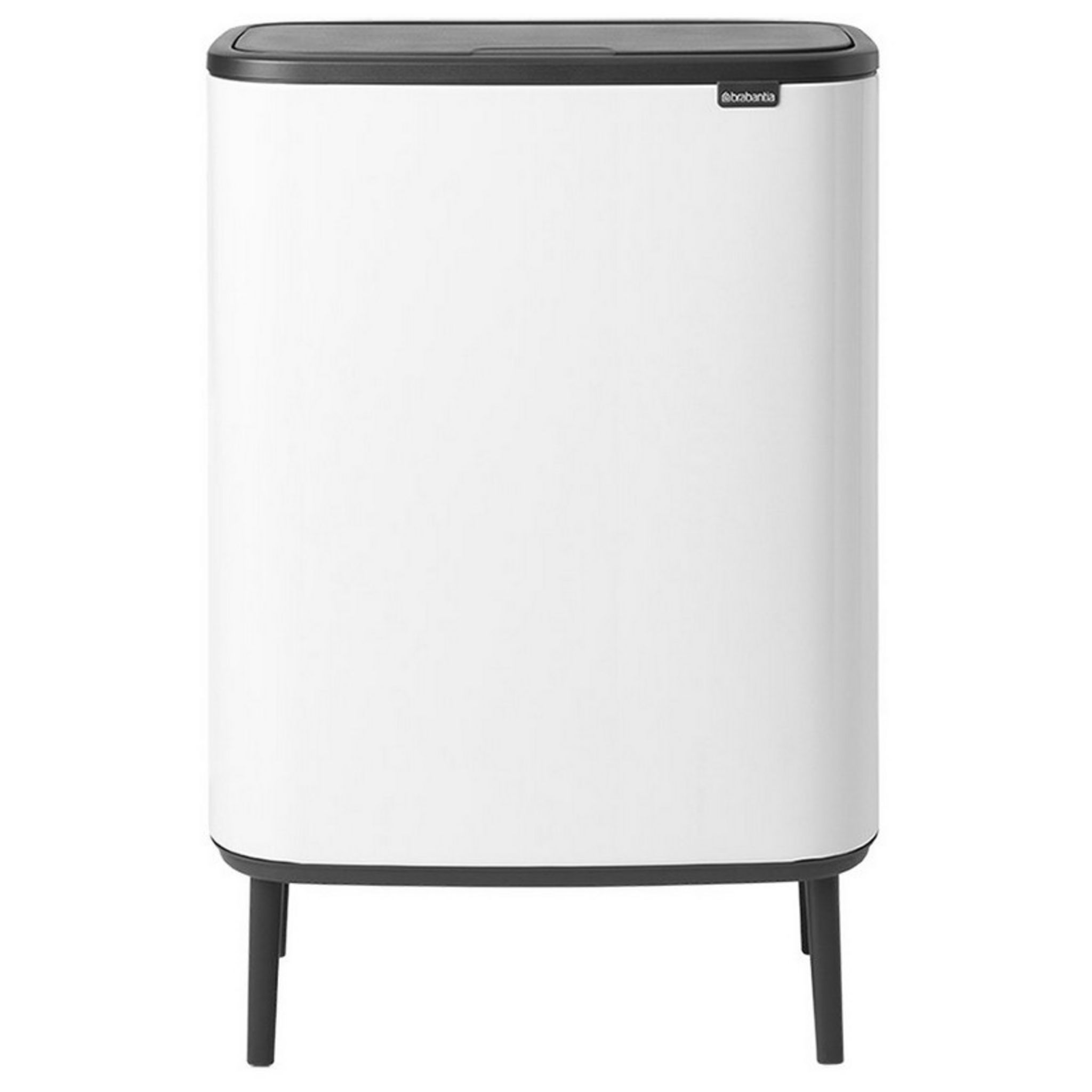 BRABANTIA Poubelle 2x30l blanc - 130601
