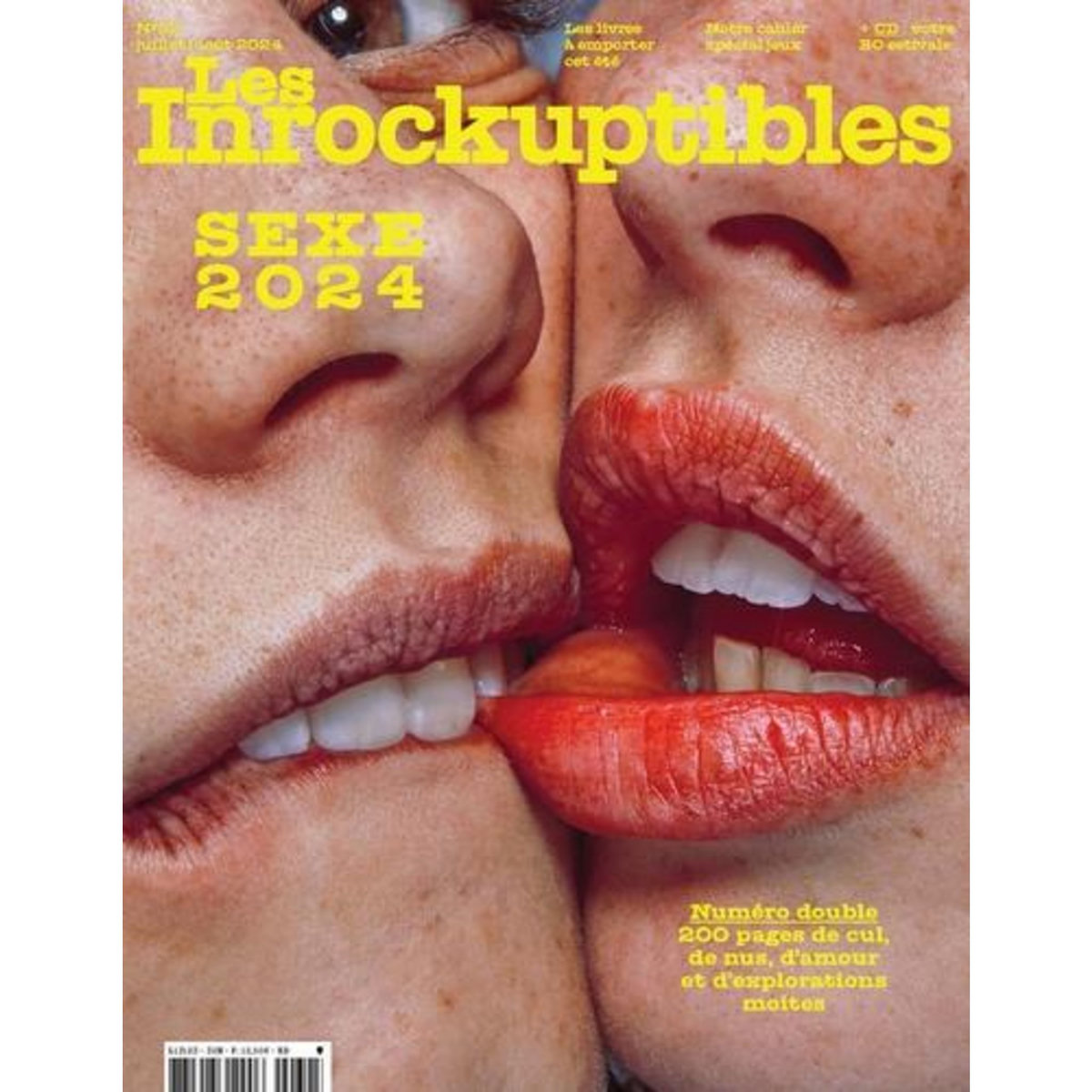 LES INROCKUPTIBLES N° 32, JUILLET 2024 : SEXE 2024, Les Inrockuptibles