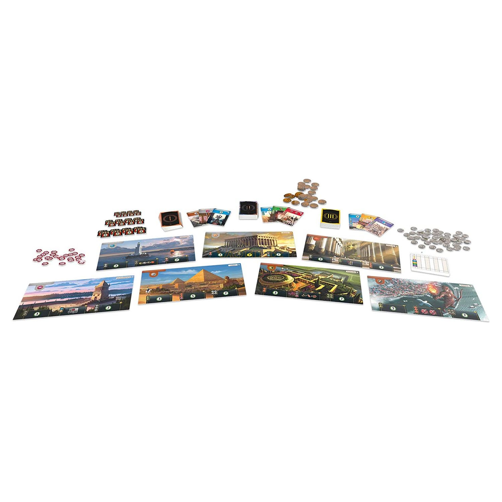 Voir la diapositive 2 : ASMODEE Jeu 7 Wonders
