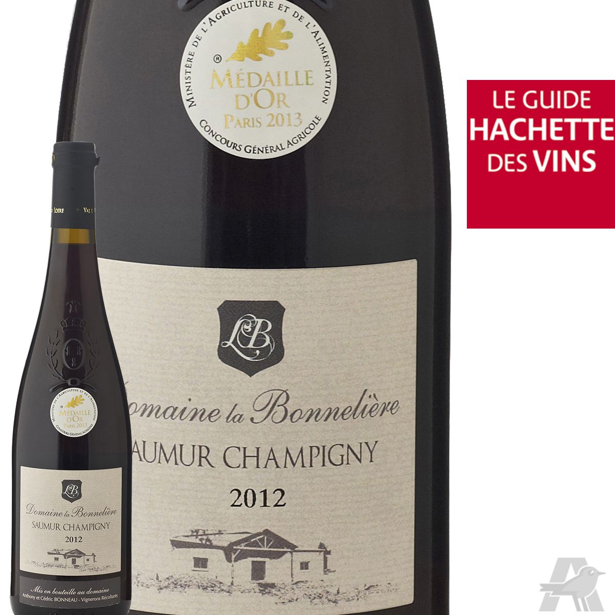 Domaine Bonnelière Saumur Champigny Rouge 2012