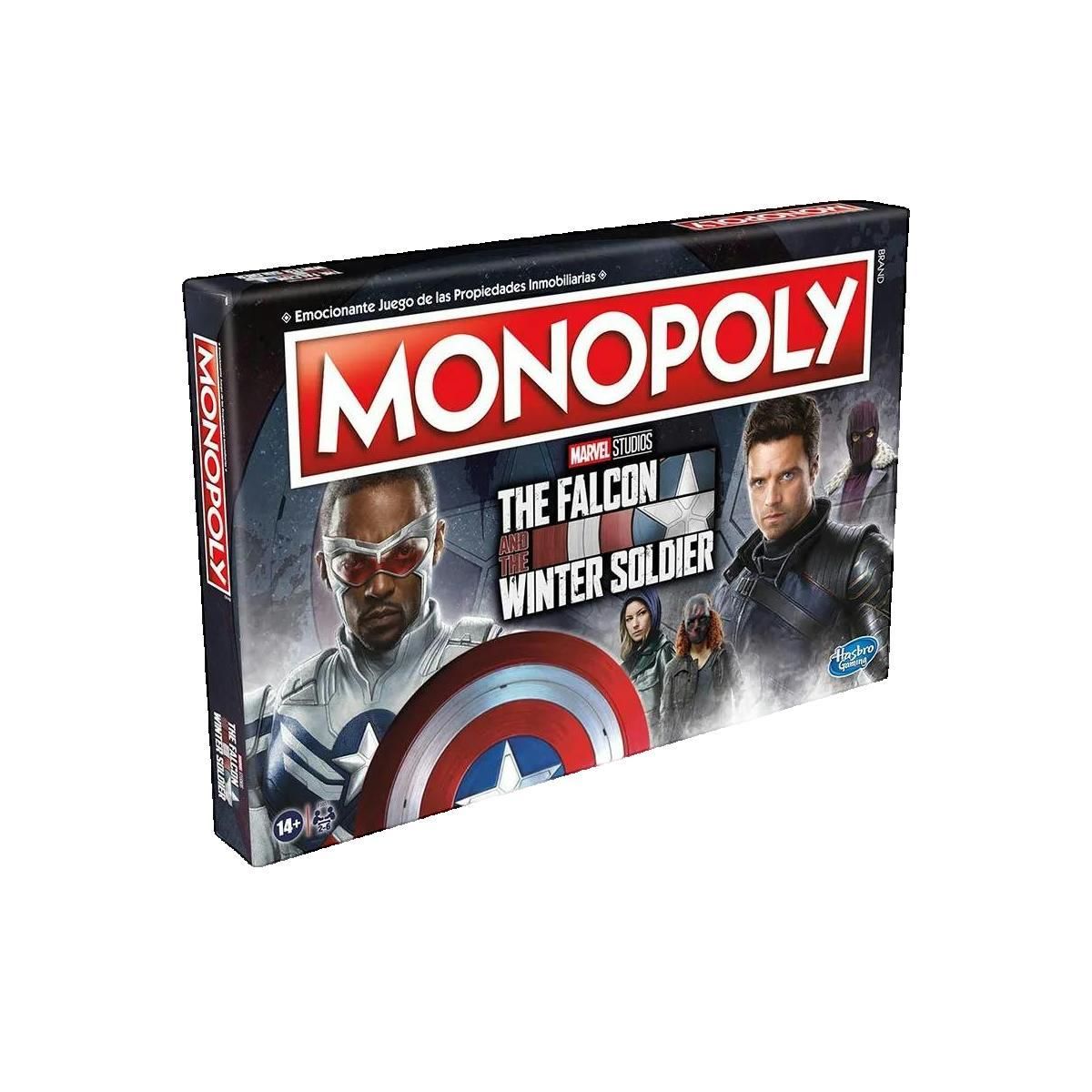 MONOPOLY Jeu de société Hasbro Monopoly - Le Faucon et le Soldat de l'Hiver