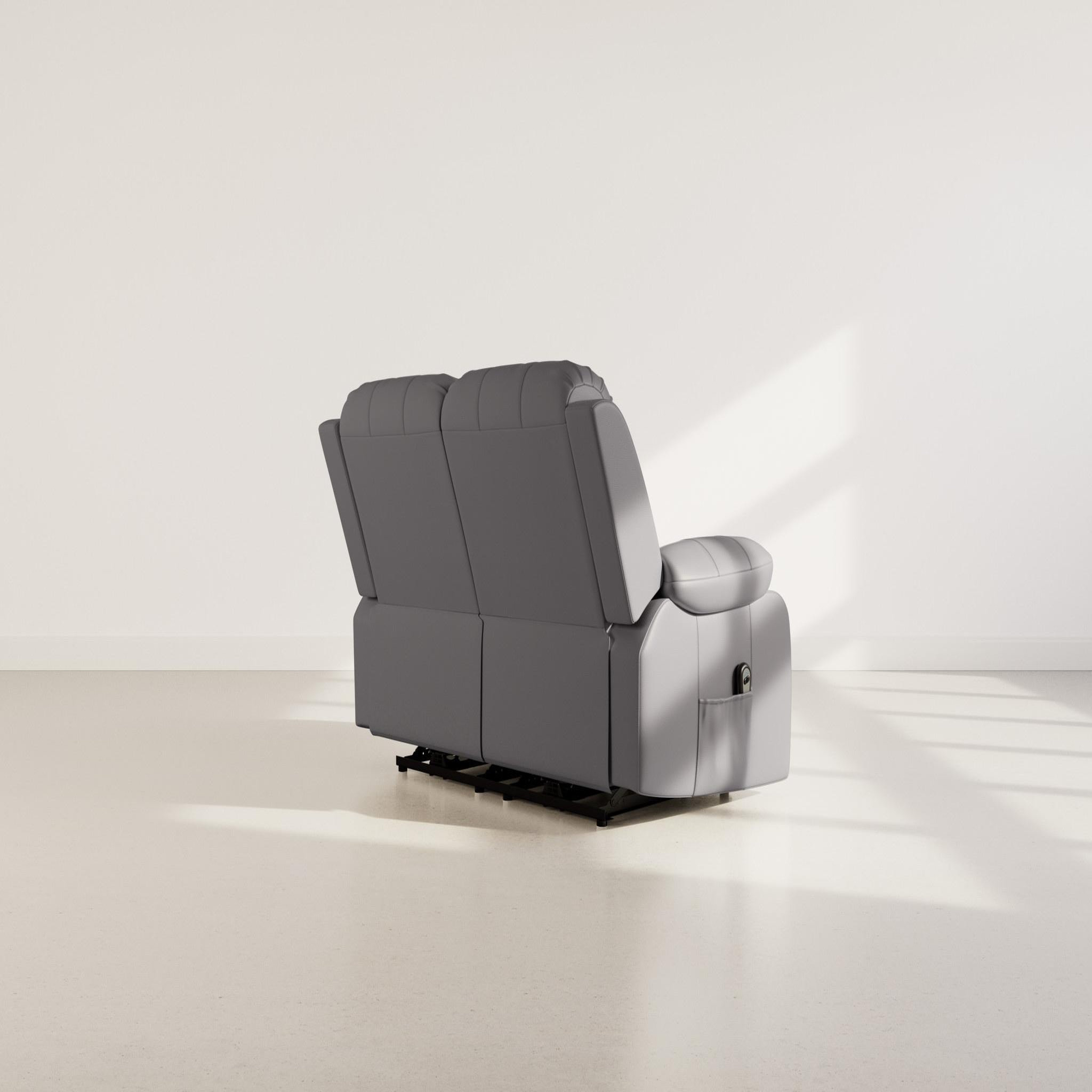 Voir la diapositive 6 : BEST MOBILIER Armand - canapé 2 places relax électrique en simili