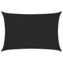 Voir la diapositive 2 : VIDAXL Voile d'ombrage 160 g/m^2 Noir 2,5x4 m PEHD
