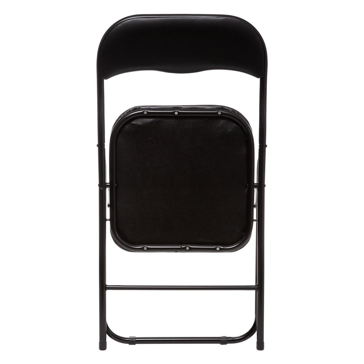TOILINUX Lot de 2 Chaises pliantes en PVC