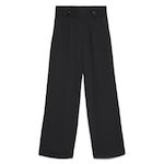 Vero Moda Pantalon  Femme Vero Moda May Button   S. Coloris disponibles : Noir