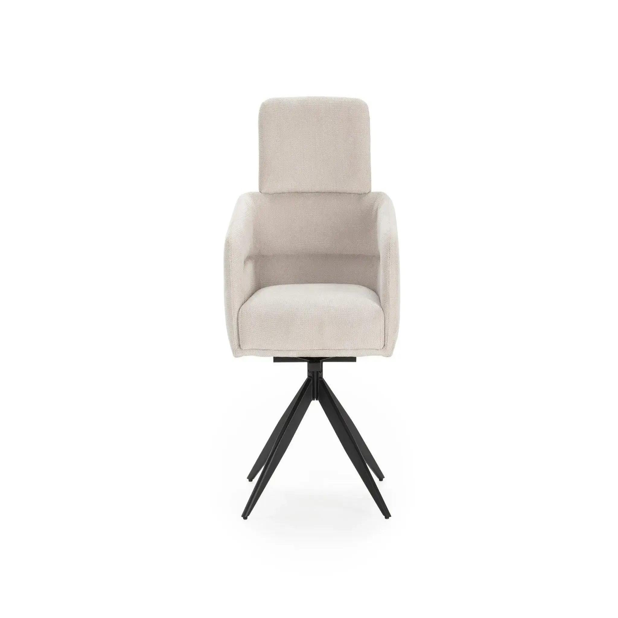 Voir la diapositive 1 : CASANOVA PARIS Arlo - lot de 2 chaises pieds en métal noir