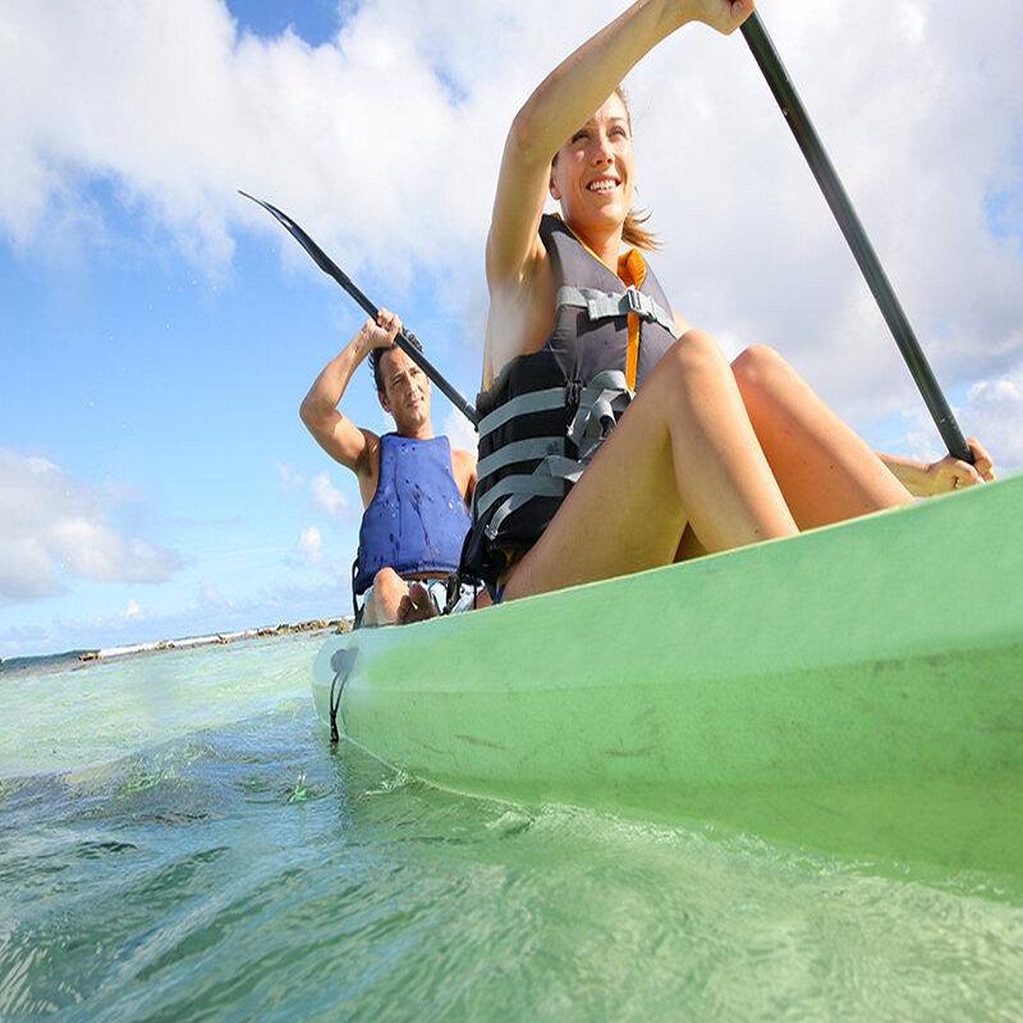 Voir la diapositive 3 : Smartbox Sortie en kayak ou descente en rafting en duo - coffret cadeau sport & aventure