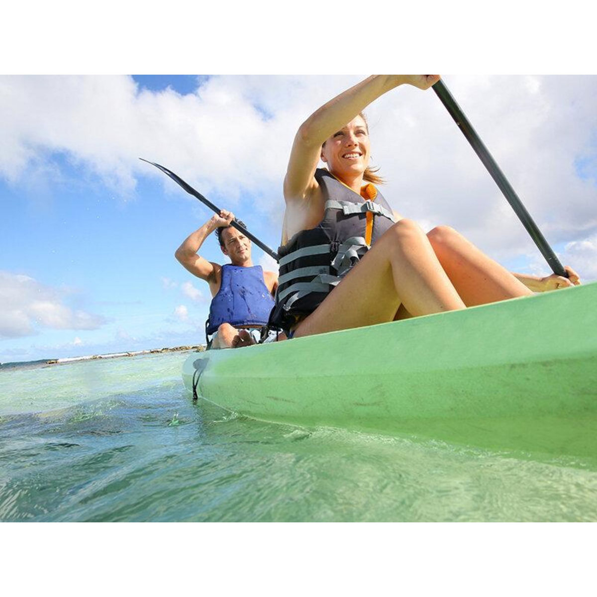 Smartbox Sortie en kayak ou descente en rafting en duo - Coffret Cadeau Sport & Aventure