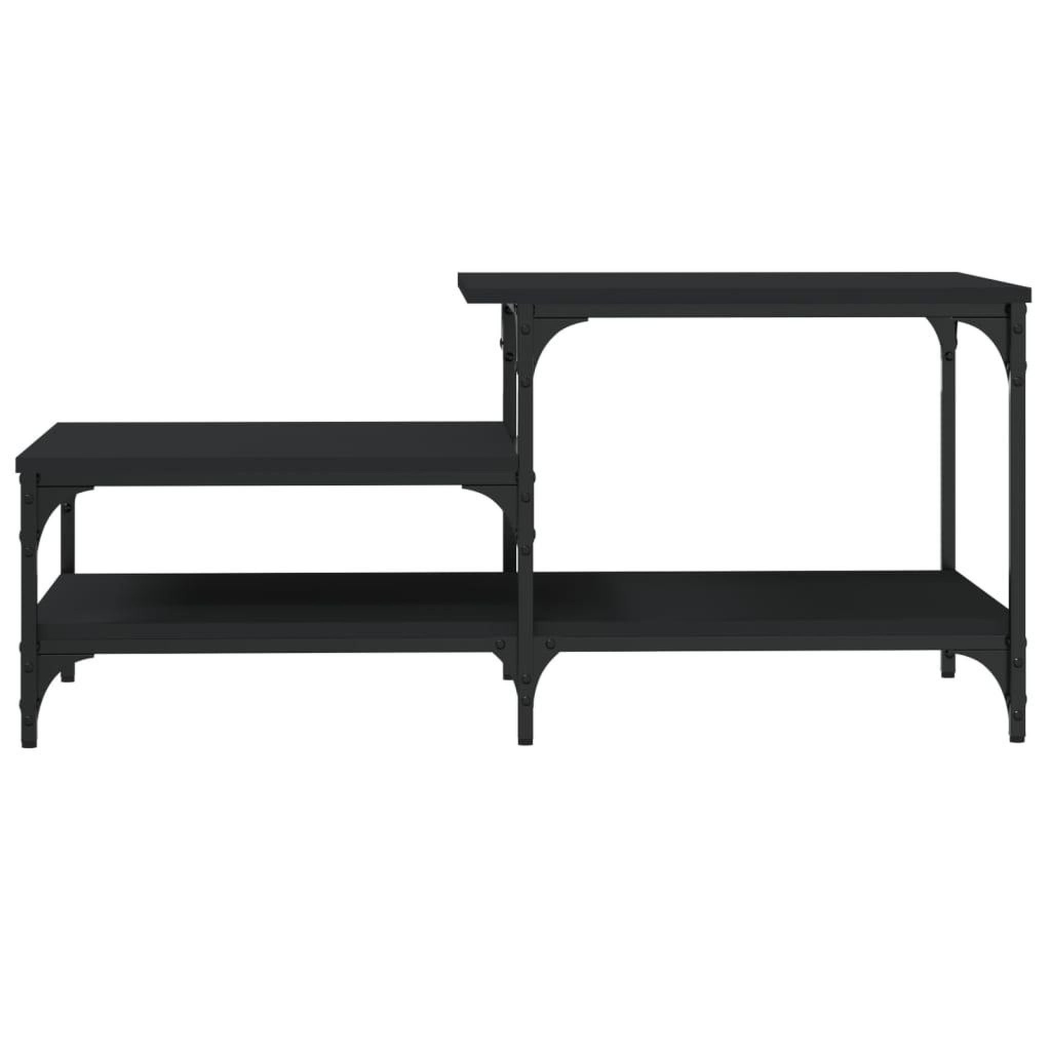 Voir la diapositive 4 : VIDAXL Table basse noir 100x50,5x45 cm bois d'ingenierie