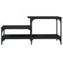 Voir la diapositive 4 : VIDAXL Table basse noir 100x50,5x45 cm bois d'ingenierie