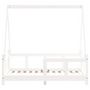 Voir la diapositive 5 : VIDAXL Cadre de lit pour enfant blanc 70x140 cm bois de pin massif