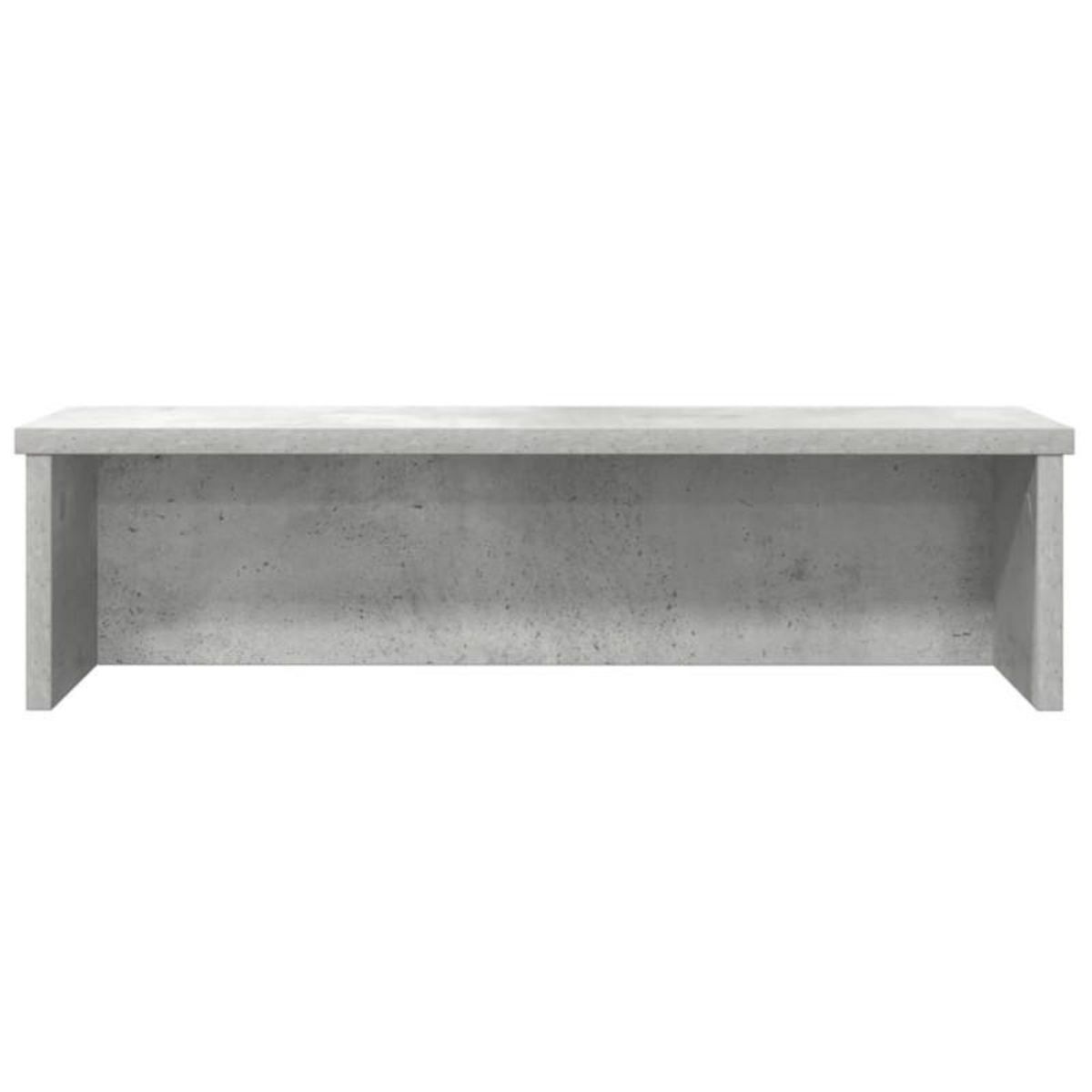 VIDAXL Étagères de cuisine empilables 2 pcs gris béton 50x15x16 cm
