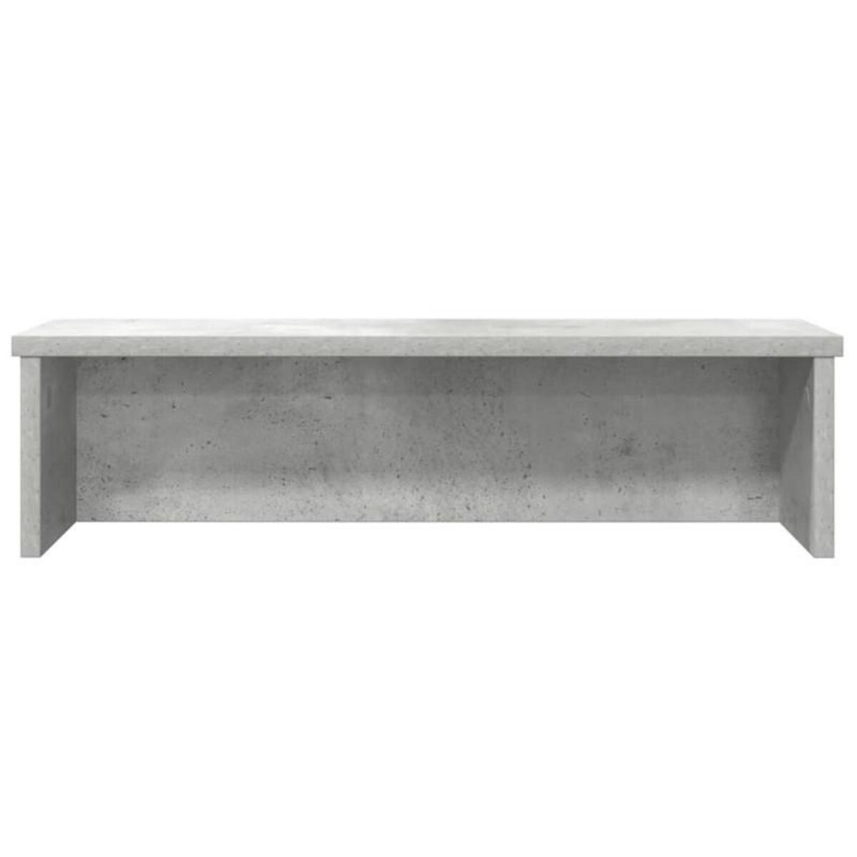 VIDAXL Étagères de cuisine empilables 2 pcs gris béton 50x15x16 cm
