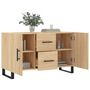 Voir la diapositive 4 : VIDAXL Buffet chene sonoma 100x36x60 cm bois d'ingenierie