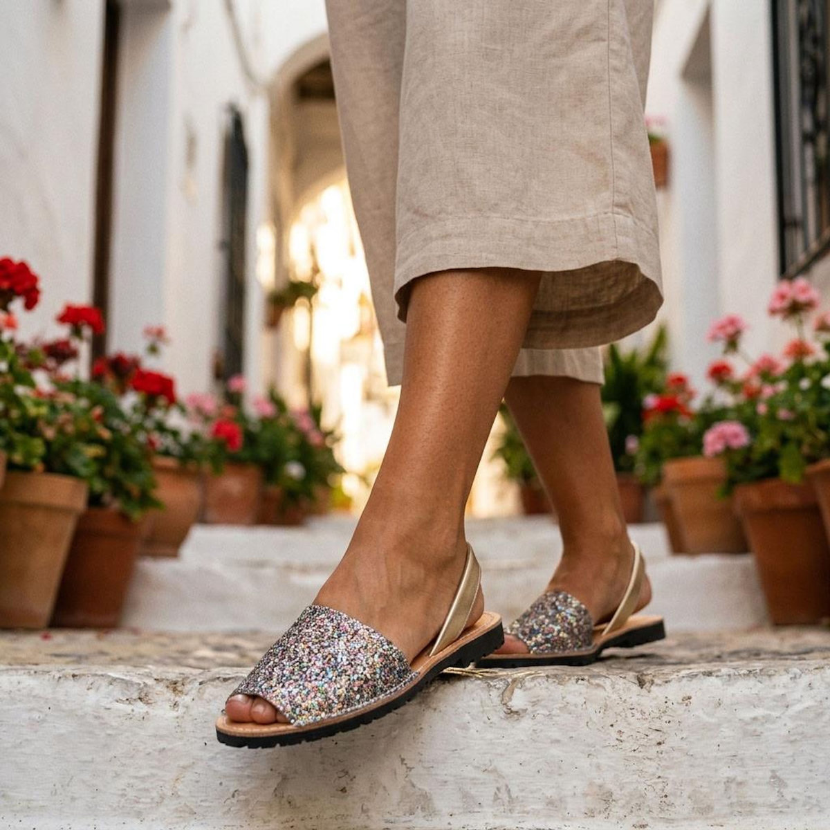 OZABI OZABI Sandales Menorquines Cuir Véritable Espagne