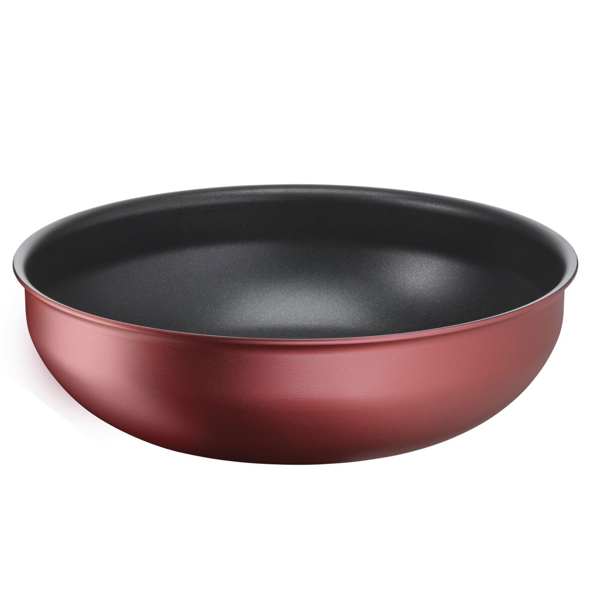 TEFAL Wok induction DAIY CHEF rouge INGENIO 26 cm pas cher 