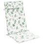Voir la diapositive 5 : VIDAXL Coussins de chaise a dossier haut lot de 4 modele de feuille