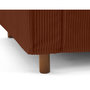 Voir la diapositive 2 : LISA DESIGN Jake - canapé déhoussable d'angle droit 5 places en velours côtelé