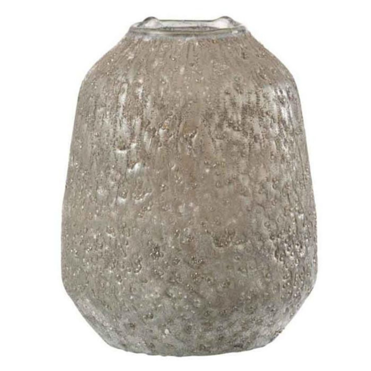 Paris Prix Photophore en Verre  Obliqua  19cm Gris Bleu