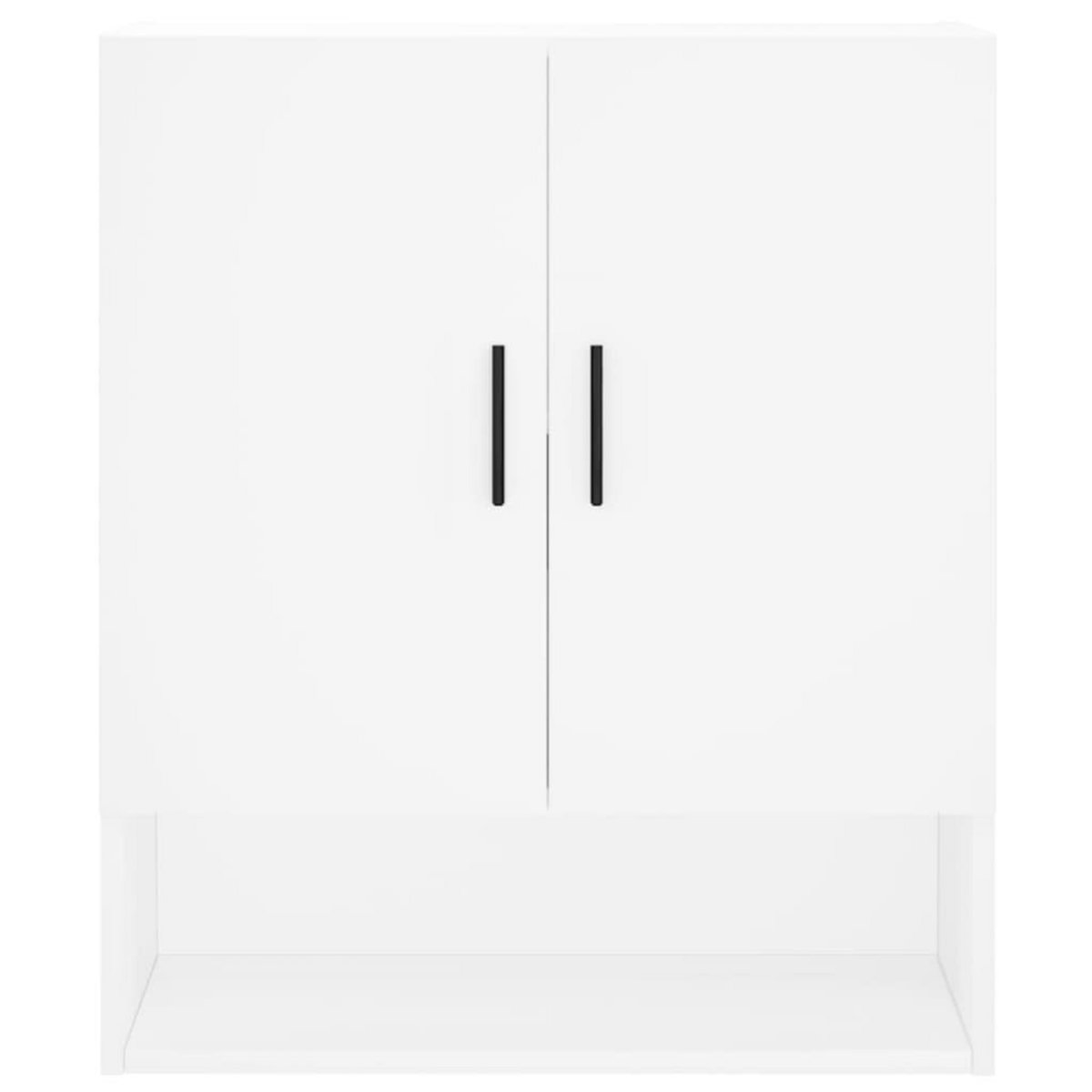 VIDAXL Armoire murale blanc 60x31x70 cm bois d'ingenierie