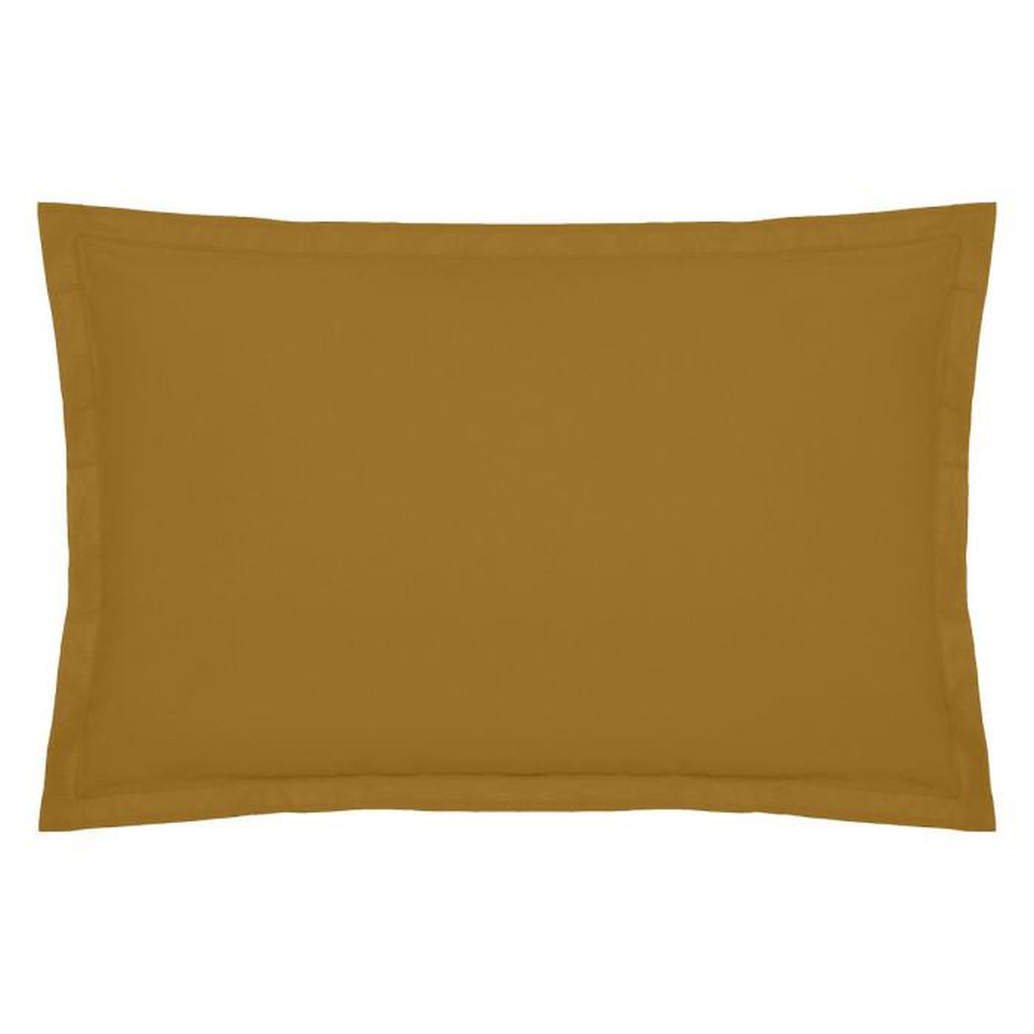 ATMOSPHERA Taie d'Oreiller  Percale  50x70cm Mordoré