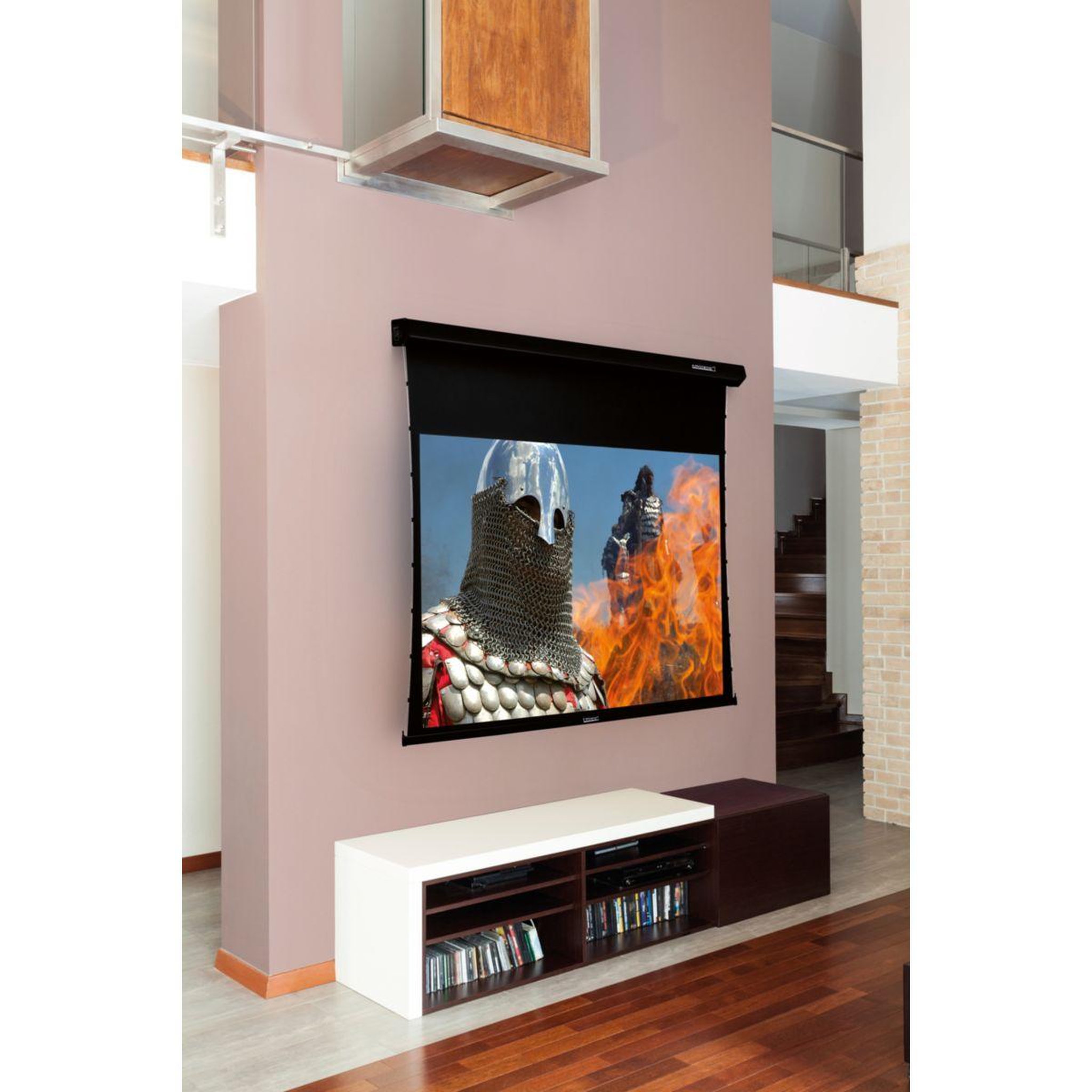 Voir la diapositive 5 : LUMENE Ecran de projection coliseum uhd 4k 240 c electric screen
