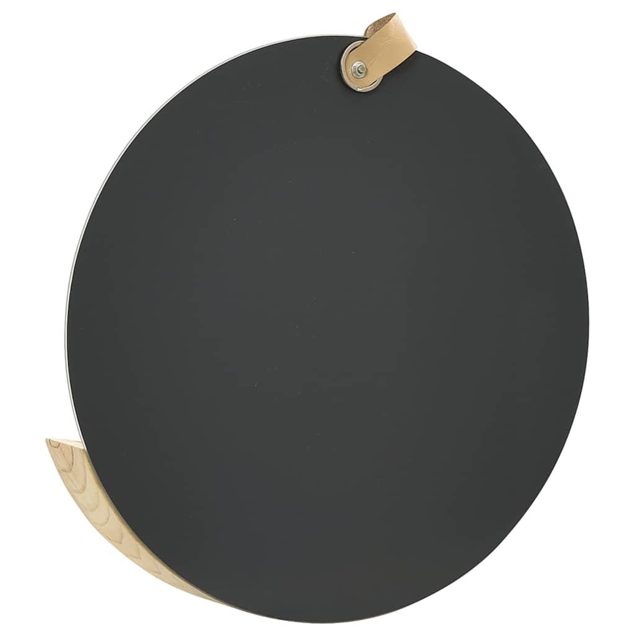 Voir la diapositive 4 : VIDAXL 322801 wall mirror solid pinewood 35 cm