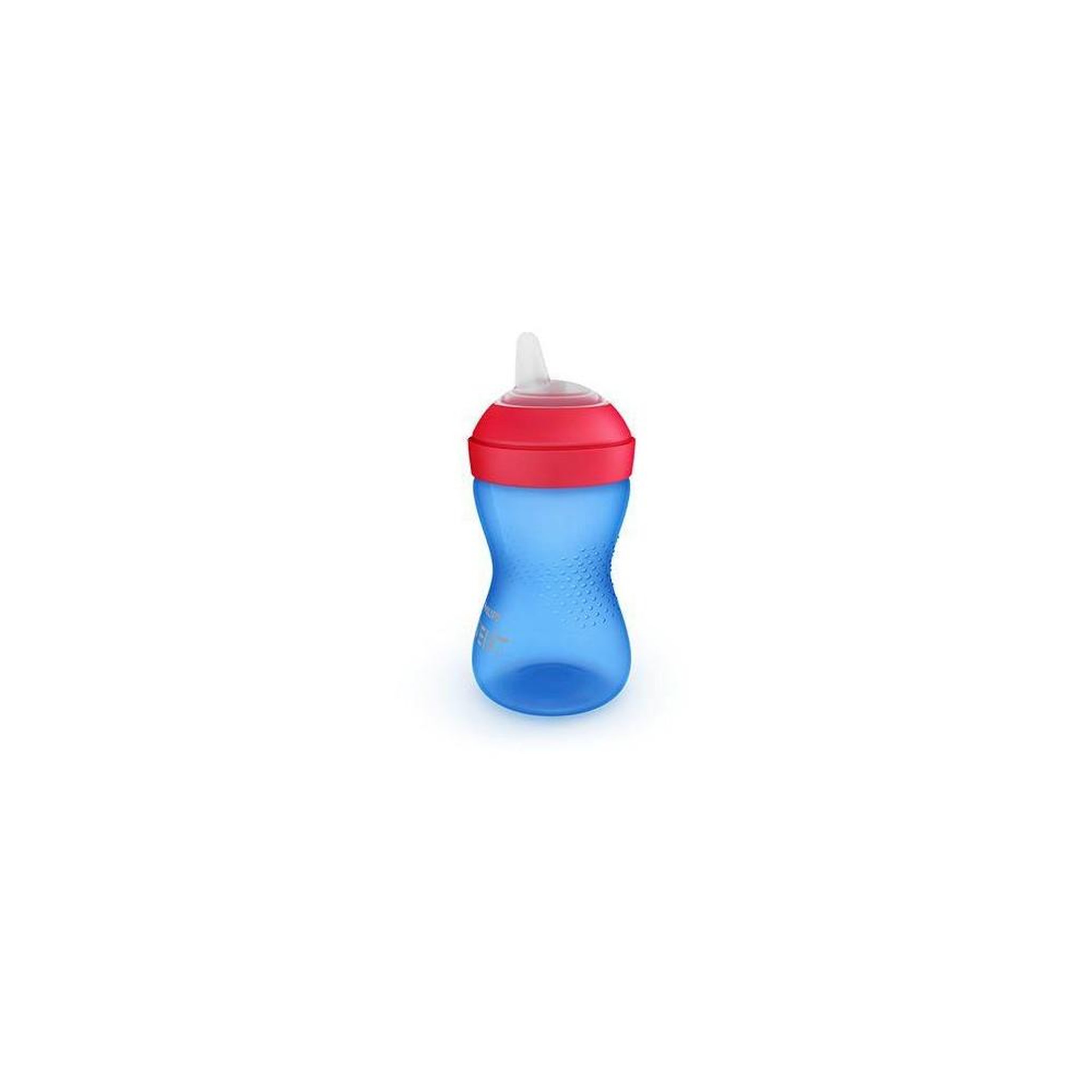 Voir la diapositive 3 : Philips Avent Bouteille de boisson à bec souple anti-fuite 300 ml my grippy scf802/01, bleu, sans bpa, 9m+