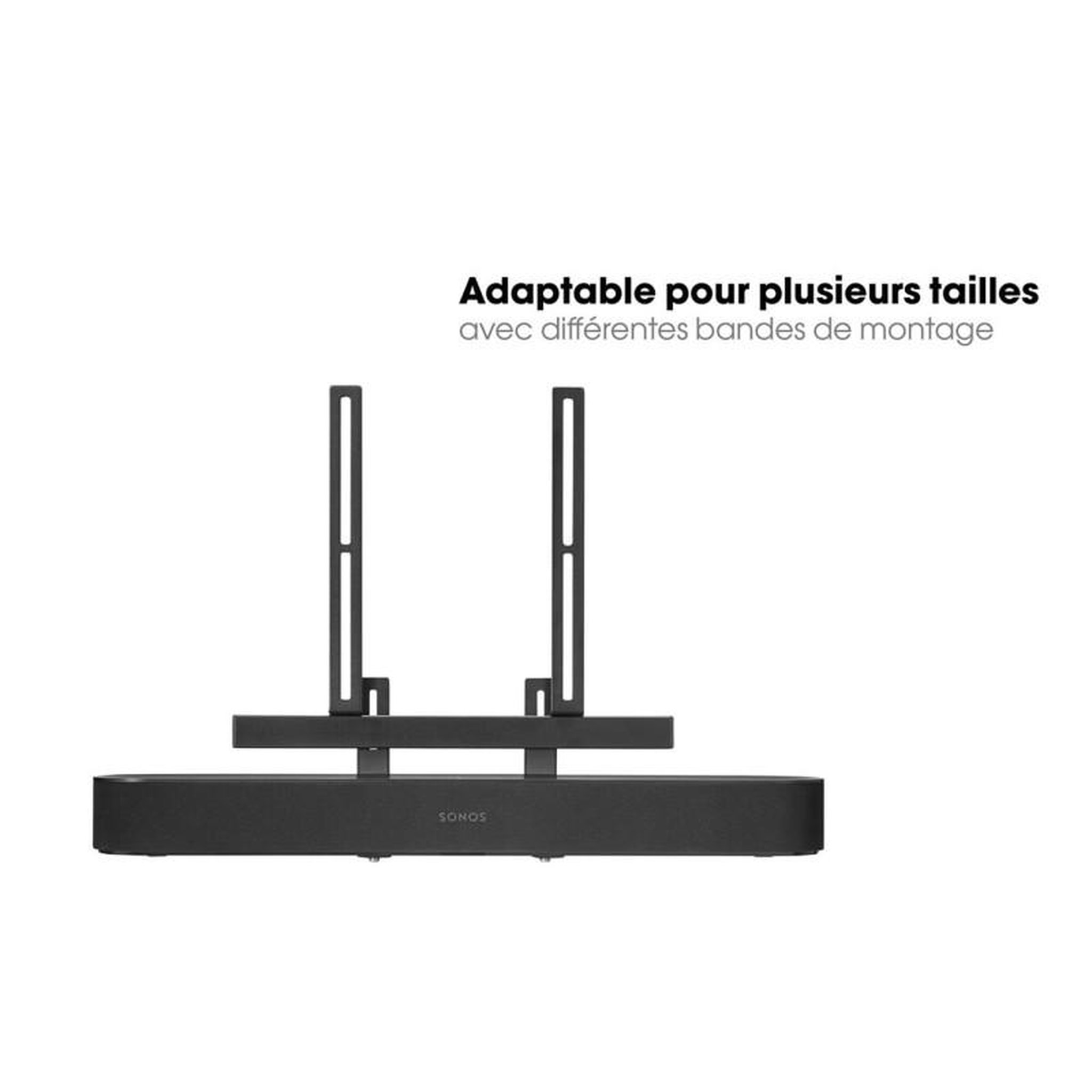 Voir la diapositive 6 : Vogel's Support d enceinte Vogel s SOUND 3550 SUPPORT UNIVERSEL POUR BARRE DE SON
