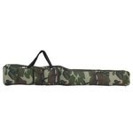 VIDAXL Sac de canne à pêche vert camouflage 160 cm tissu oxford