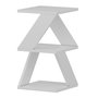 Voir la diapositive 1 : Habitat et Jardin Table d'appoint en bois  Albeni  - 30 x 30 x 50 cm - Blanc