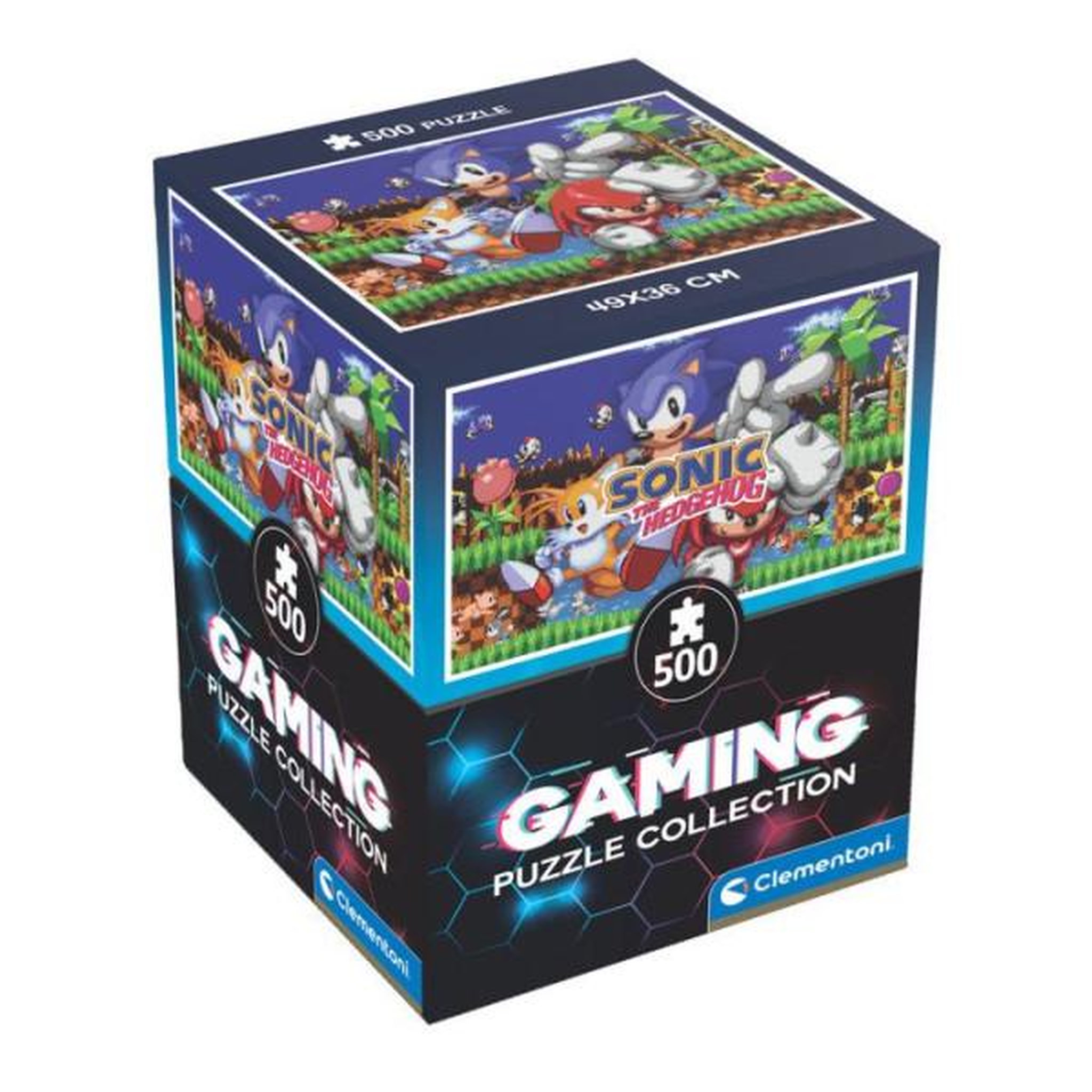 CLEMENTONI Clementoni - cube 500 pieces - sonic