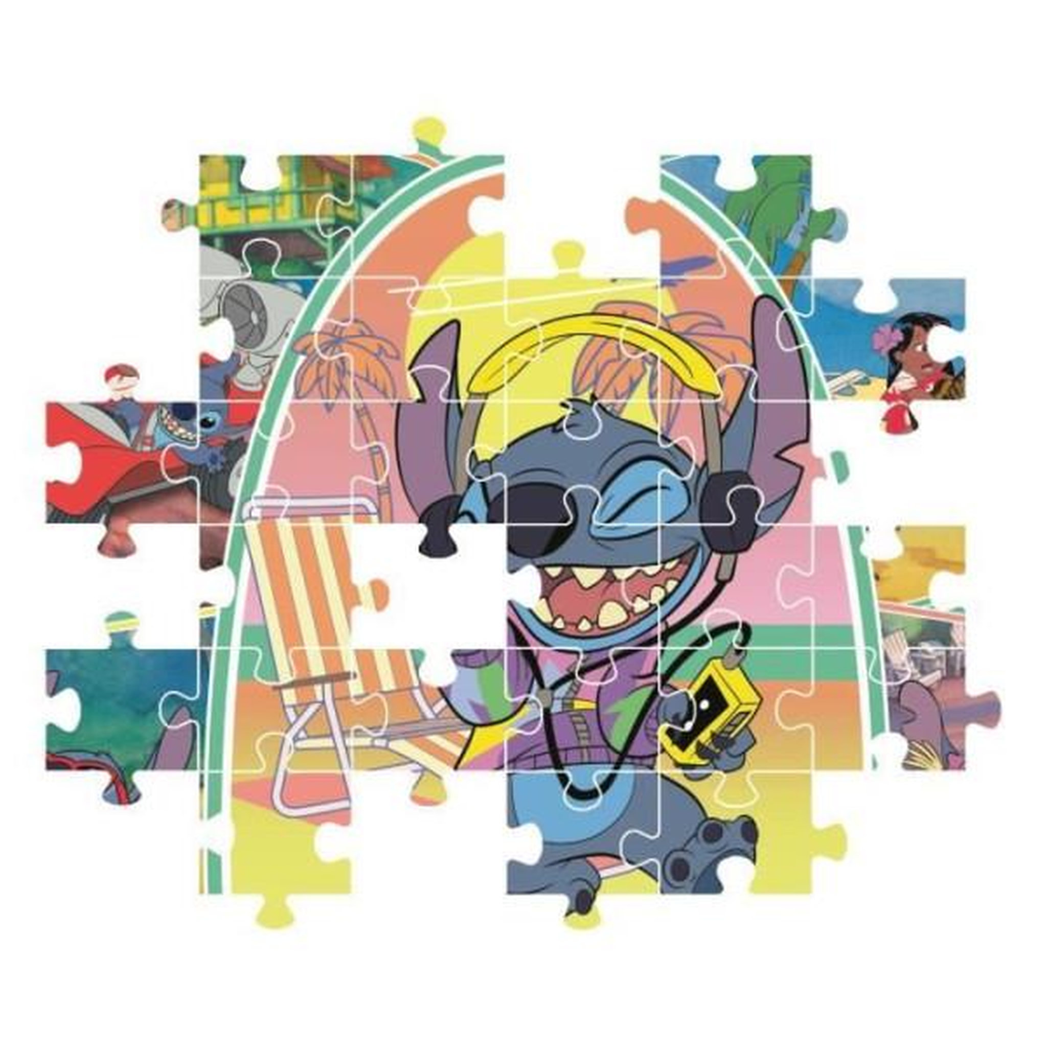 Voir la diapositive 3 : CLEMENTONI Clementoni - 180 pieces super - stitch