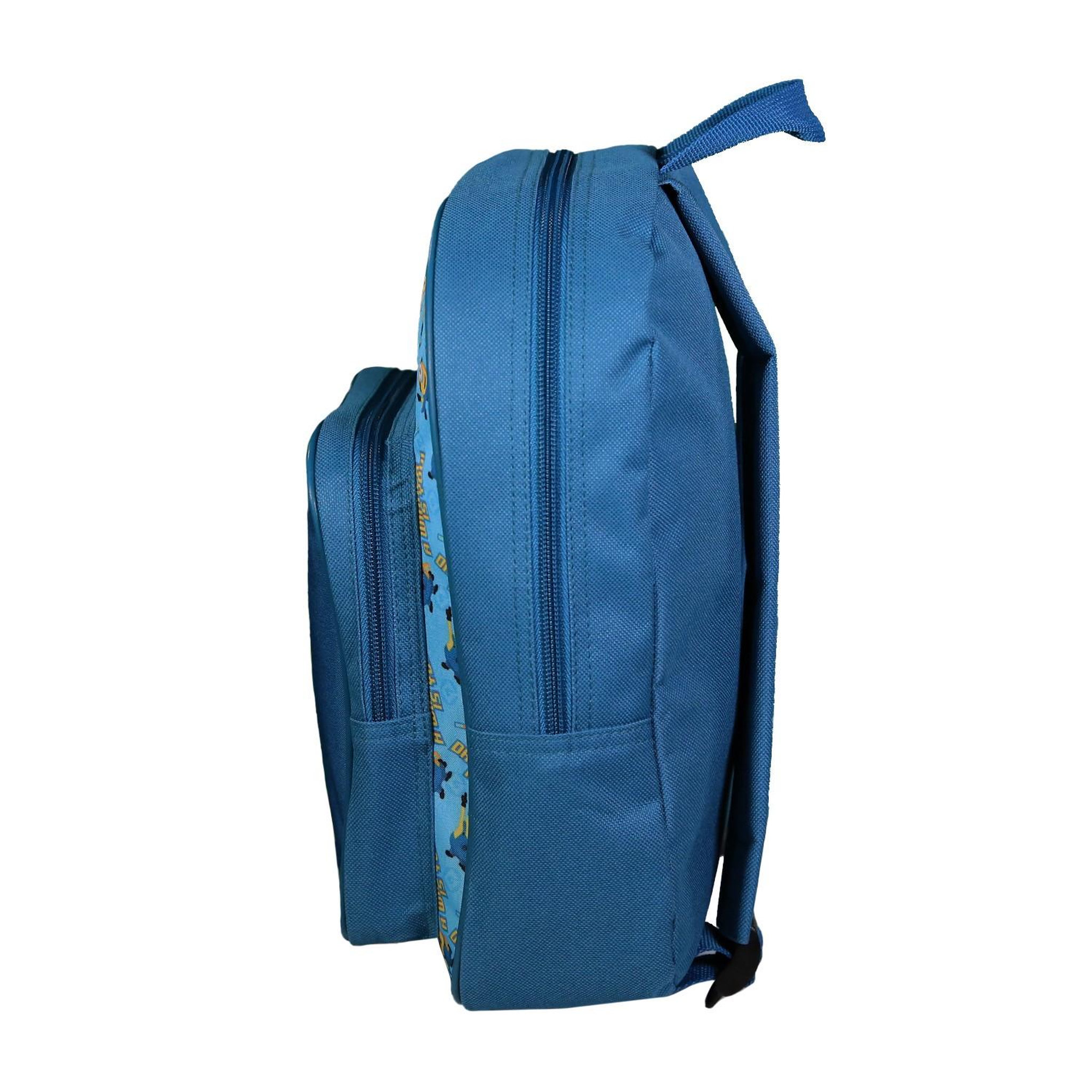 Voir la diapositive 3 : Bagtrotter BAGTROTTER Sac à dos 31 cm avec poche maternelle  Les Minions Bleu