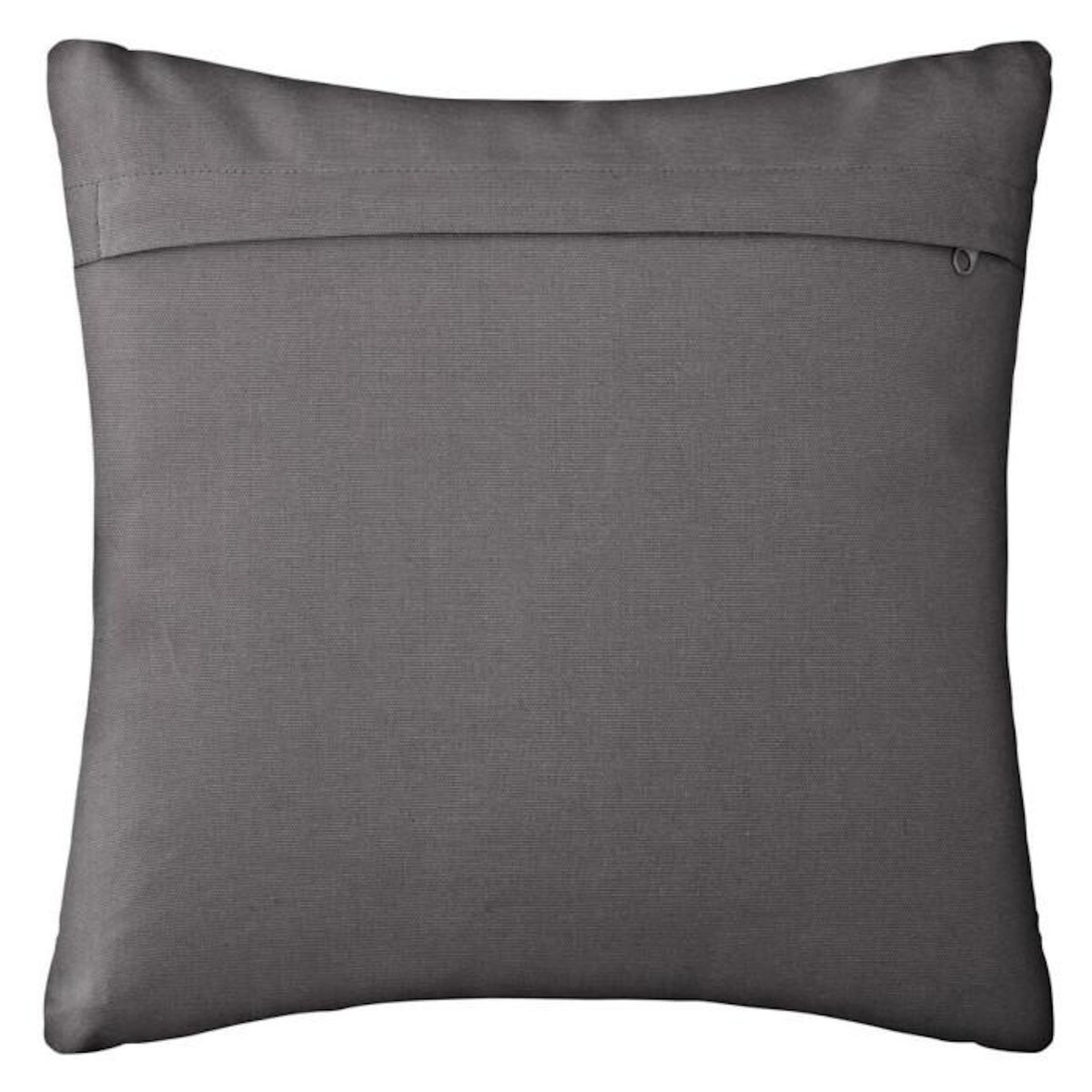ATMOSPHERA Coussin Déco Déhoussable  Otto  38x38cm Gris