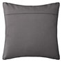 Voir la diapositive 2 : ATMOSPHERA Coussin Déco Déhoussable  Otto  38x38cm Gris