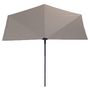 Voir la diapositive 3 : MADISON Madison Parasol de balcon Sun Wave 270 x 150 cm Ecru PAC3P016