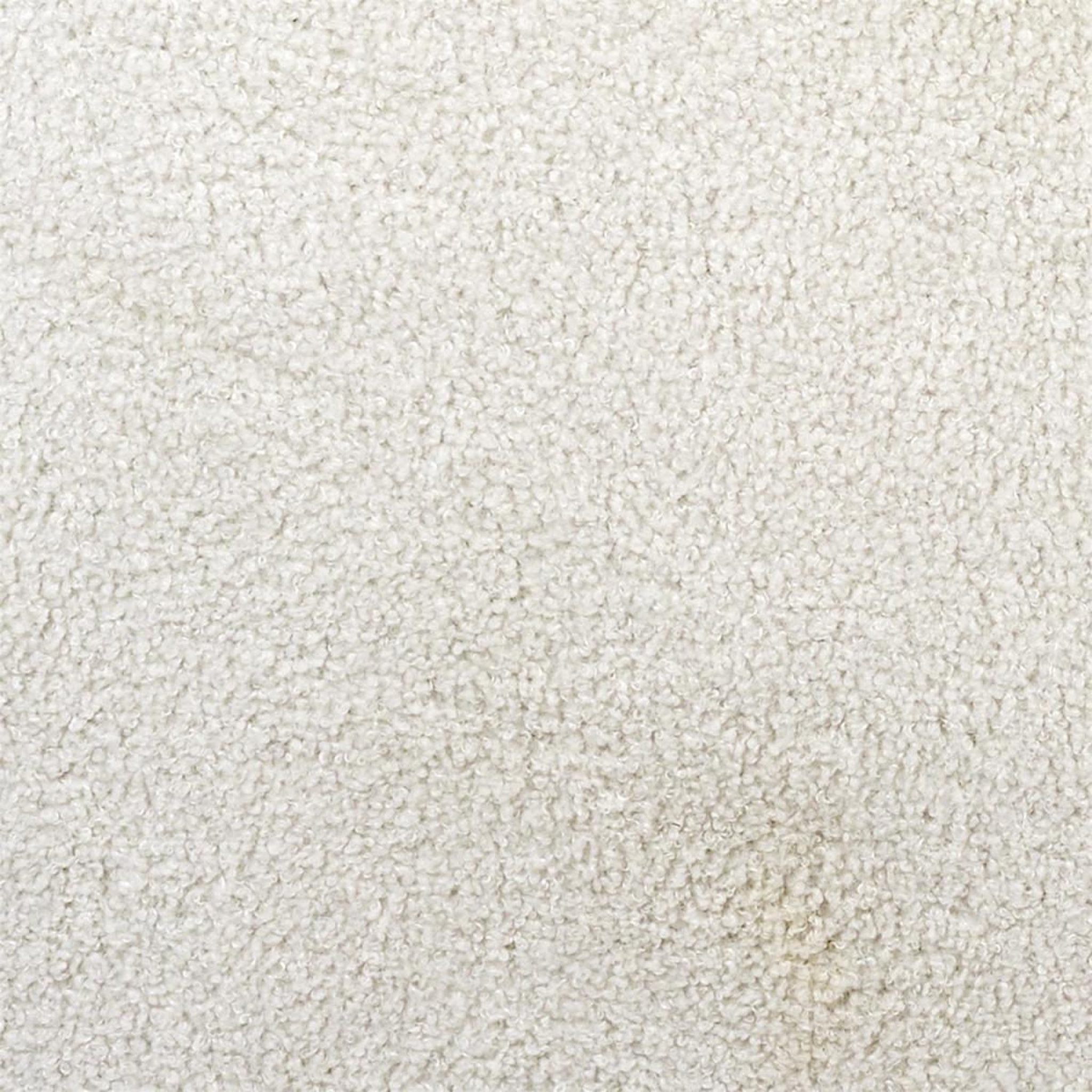 Voir la diapositive 4 : The Home Deco Factory Fauteuil bouclette  kiera  76cm blanc