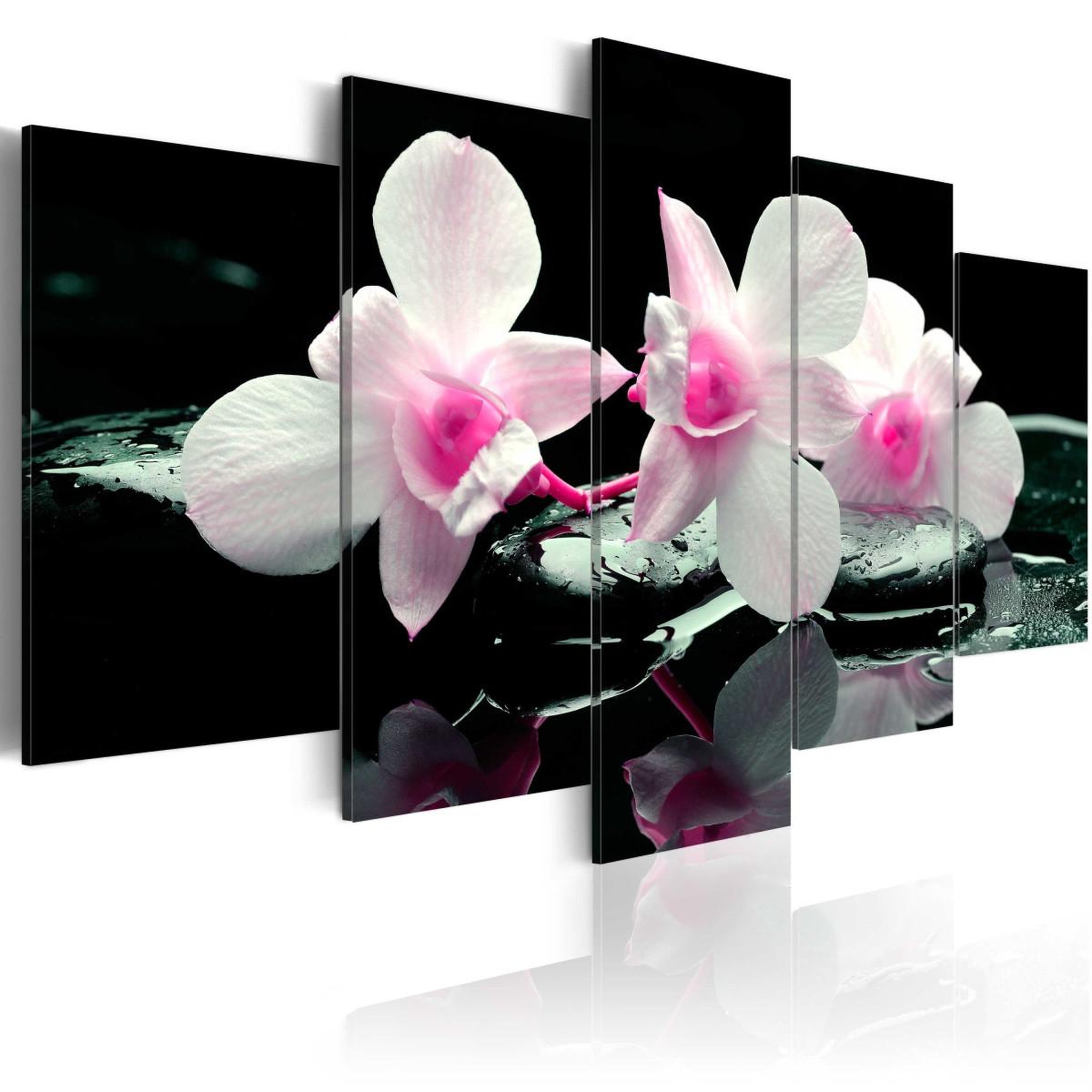 Paris Prix Tableau imprimé  rest of orchids. Coloris disponibles : Multicolore