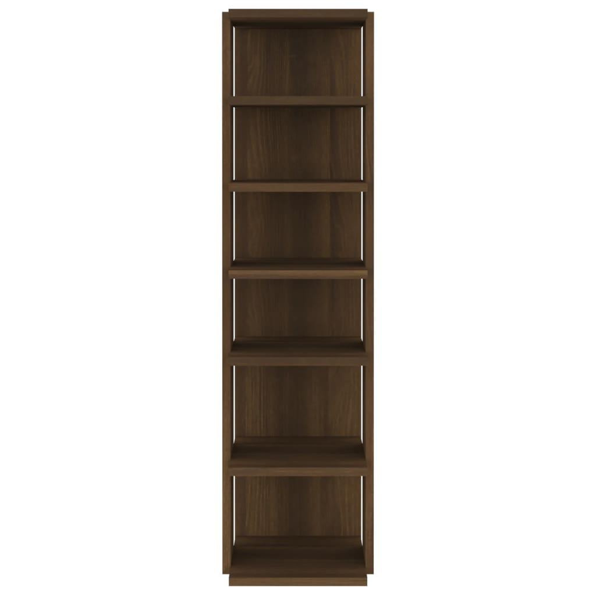 Voir la diapositive 4 : VIDAXL Etageres a chaussures 2 pcs Chene marron 27,5x27x102 cm