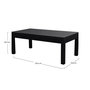 Voir la diapositive 4 : Rendez vous déco Table de billard convertible noire tapis vert-Eddie