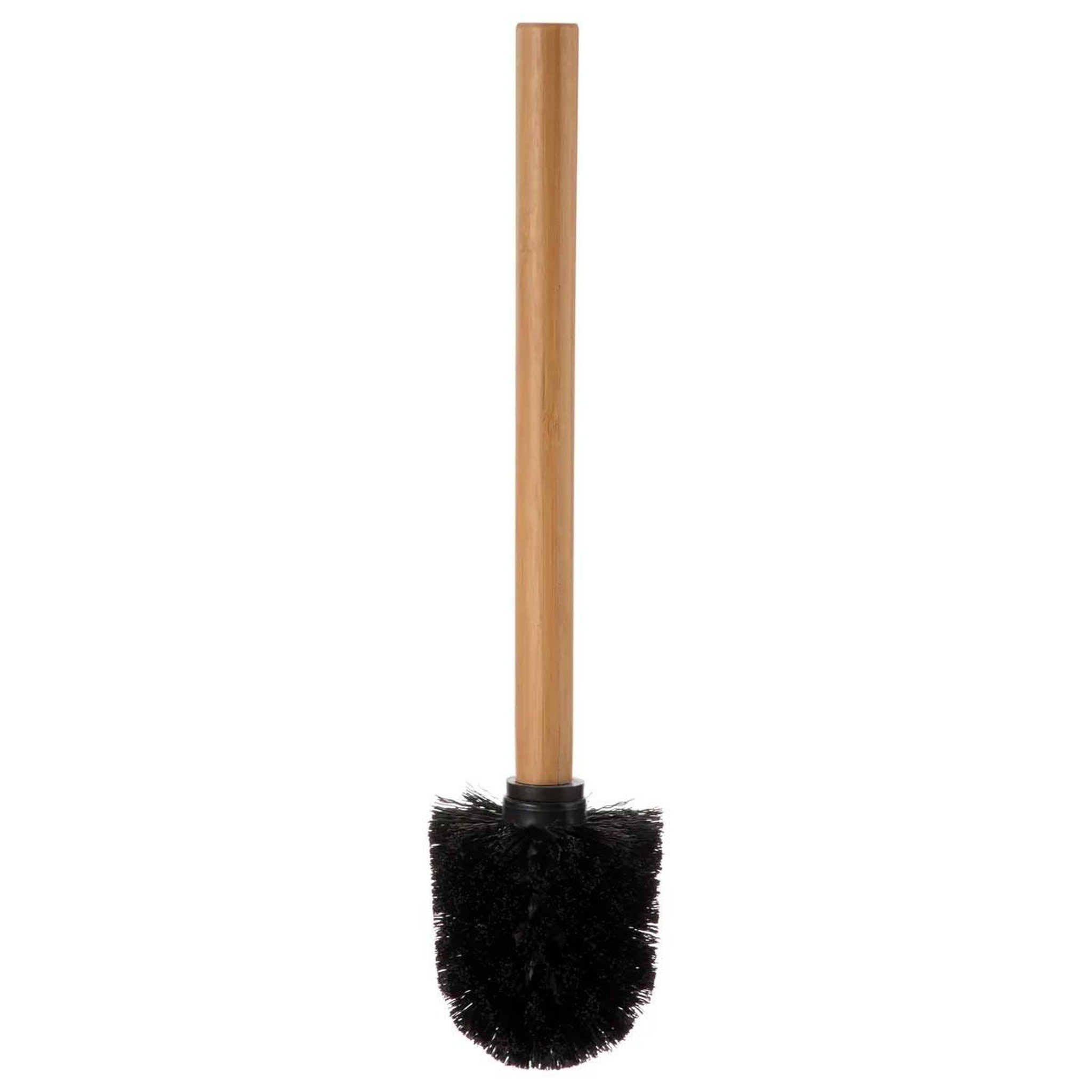 Voir la diapositive 2 : FIVE Brosse wc  bambou  38cm noir