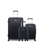 AMERICAN TRAVEL AMERICAN TRAVEL - LOT DE 3 - Valises grand format, cabine et cabine XXS QUEENS