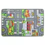 PLAY4FUN Tapis de jeu - Circuit de voiture en ville - 100 x 67 cm