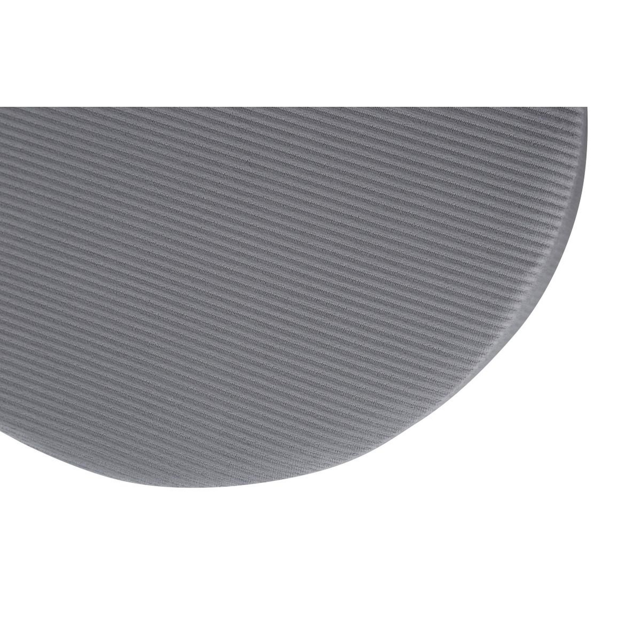 Voir la diapositive 5 : Paris Prix Pouf design en velours côtelé  pot  40cm gris