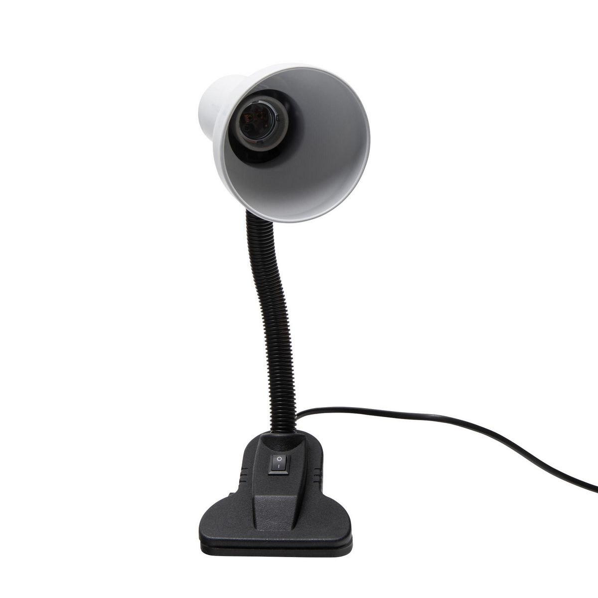 Gsc Lampe de bureau blanche à pince