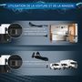 Voir la diapositive 5 : HOMCOM Glacière électrique portable 30,5L pour voiture - congélateur réfrigérateur 2 zones - LED - noir blanc