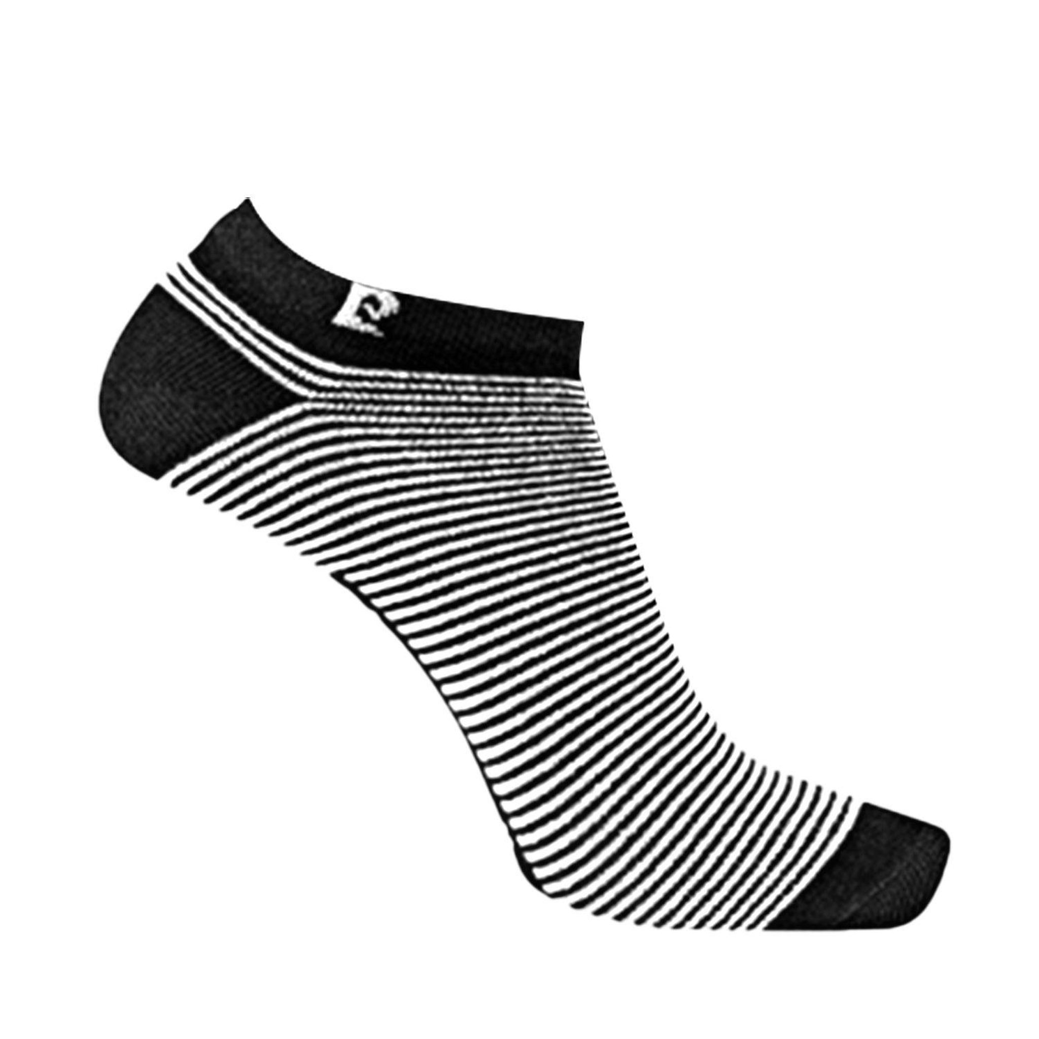Voir la diapositive 5 : PIERRE CARDIN Lot de 5 paires de chaussettes tiges courtes rayées modèle pc 0373