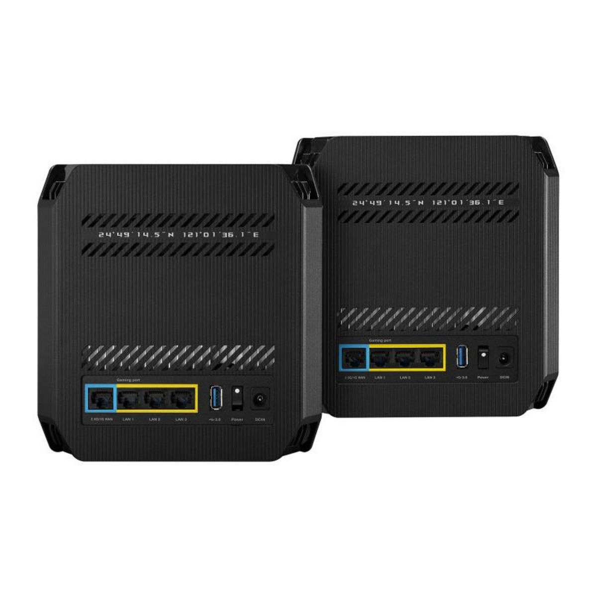 ASUS ASUS WLAN-Router WLANRouter ROG RAPTURE GT6 (2-pk) (2pk) Black Schwarz (90IG07F0-MU9A20) (90IG07F0MU9A20)