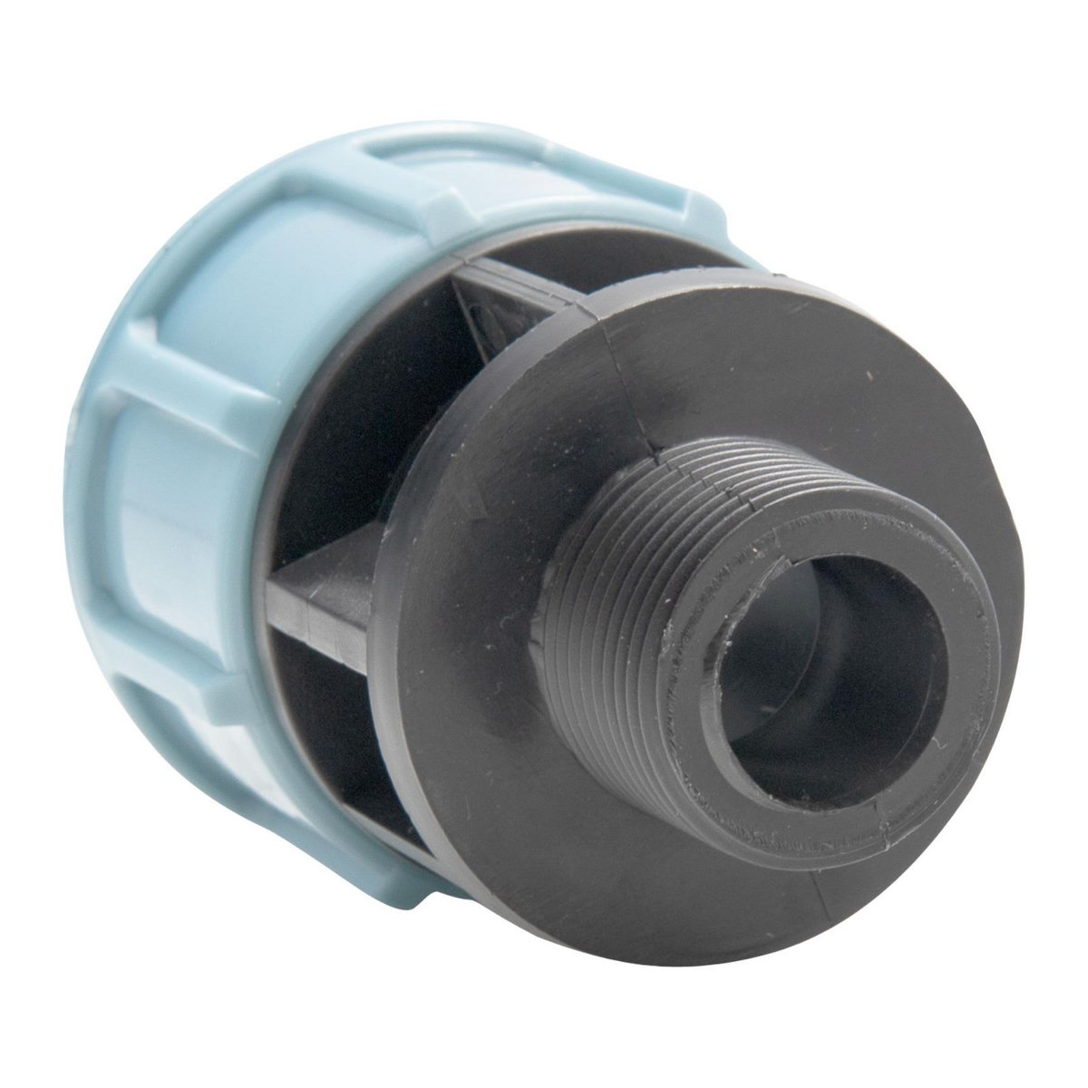 Jardibric Raccord droit 16b 3-4m d25 plymouth